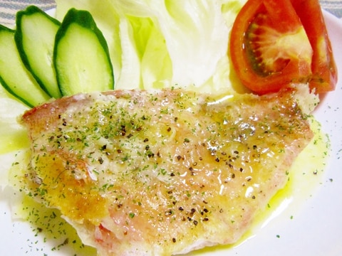 赤魚のムニエル ガリバタソース レシピ 作り方 By yamat 楽天レシピ 赤魚のムニエル ガリバタソース レシピ 作り方 By yamat 楽天レシピ